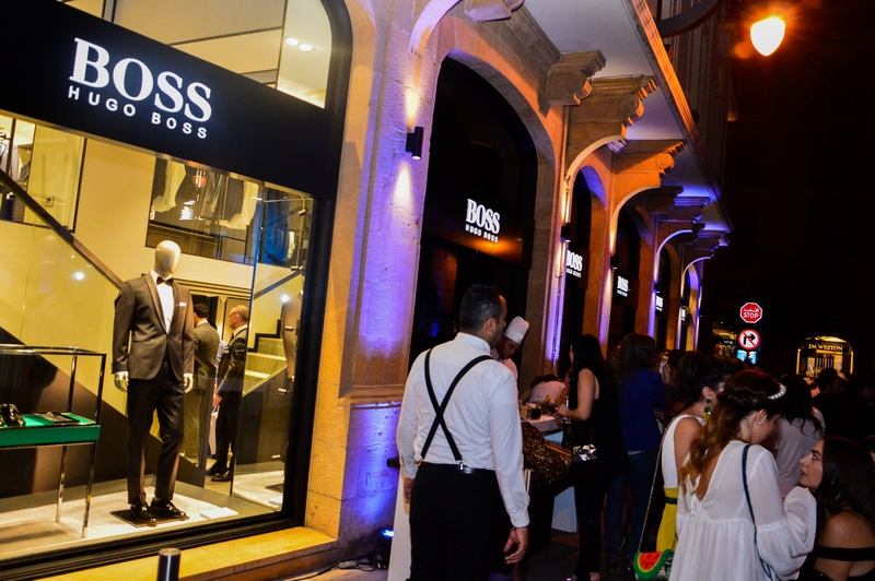 Opening Of Hugo Boss